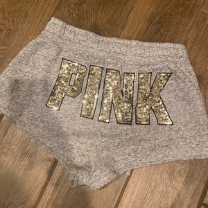 Pink Blingy shorts
